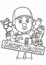 Coloring Manny sketch template