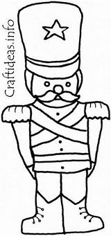 Soldier Toy Coloring Book Christmas Nutcracker Kids Sheets Craft Print Pages Soldiers Craftideas Info Color Printables Ornaments Templates Crafts Ballet sketch template