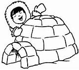 Igloo Eskimo Coloriage Esquimal Invierno Dessin Imprimer Ausmalbilder Eskimos Coloringpagesfortoddlers Esquimau Kolorowanki Malvorlage Colorier Maternelle Norte Ausmalbild Inuit Polaire Kunjungi sketch template