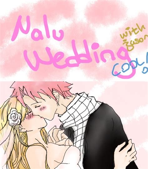 fairy tail fanfic nalu wedding by sakasamanosekai on