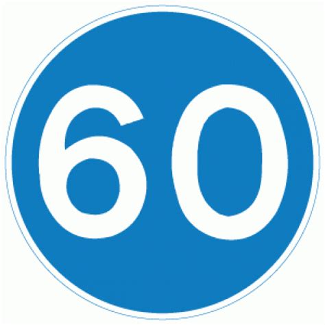 mph minimum speed limit sign dot  road sign