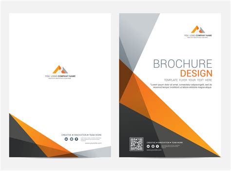 brochure background design templates  red brochure design