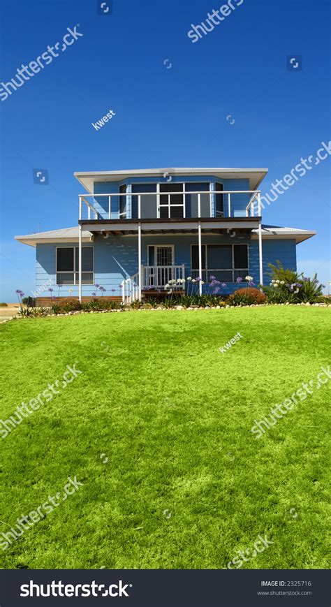 beautiful  house   sea stock photo  shutterstock