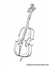 Cello Violoncello Violoncelle Violoncelo Kleurplaat Stampare Strumenti Musicali Kleurplaten Instrumentos Musicais Muziekinstrumenten Genitori Amanti sketch template