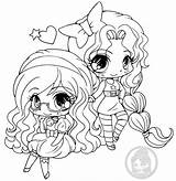 Yampuff Chibi Coloring Pages Stuff sketch template