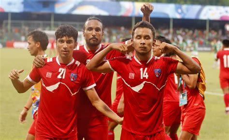 Nepal Football Team To Play Saff Championship Final For The First Time