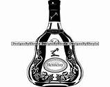 Hennessy Vectorified sketch template