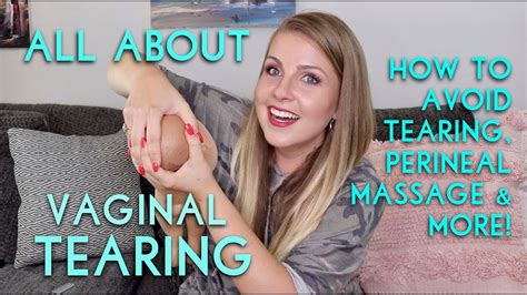 vaginal tearing how to avoid tearing perineal massage and more youtube