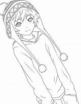 Lineart Transparent Coloring Noragami Line Library sketch template