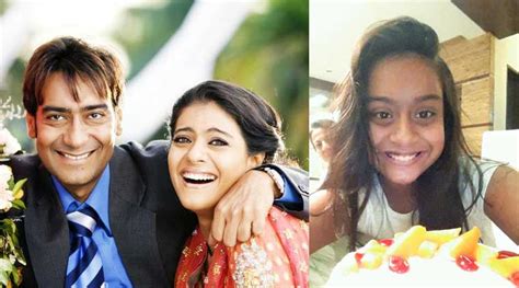 Kajol Ajay Devgns Daughter Turns 12 Clicks Selfie With Cake