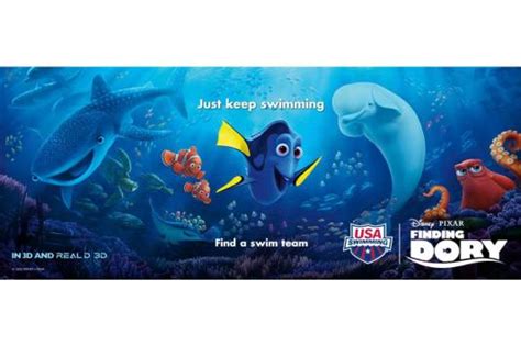 usa swimming teams up with disney pixar s finding dory for just keep
