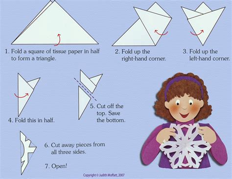 How To Make Snowflakes From Paper Selaku