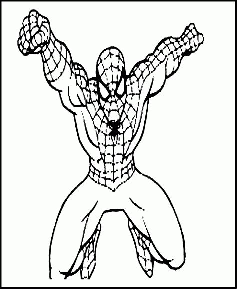 print  coloring pages spiderman coloring home