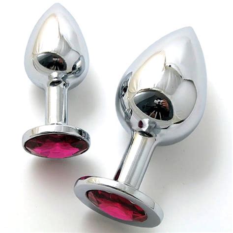 Large Size Stainless Steel Attractive Butt Plug Jewelry