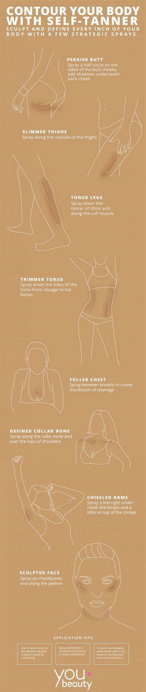 12 how to contour your body with self tanner 40