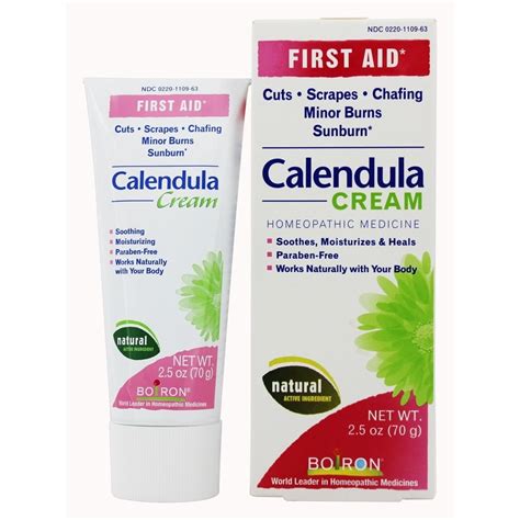boiron calendula cream homeopathic  aid medicine  oz