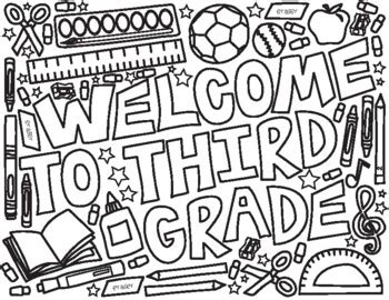 coloring pages  grade