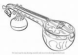 Veena Instruments Tabla Drawingtutorials101 sketch template