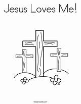 Coloring Crosses Savior Jesus Cross Pages Died Sins Easter Colouring Printable Bible Twistynoodle Loves Kids Color Stands Hill Outline Sheets sketch template