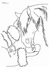 Coloring Horse Christmas Pages Sleigh Printable Color Print Drawing Beagle Santa Corgi Then Treat Getcolorings Colorings Dog Getdrawings Gigantic Click sketch template