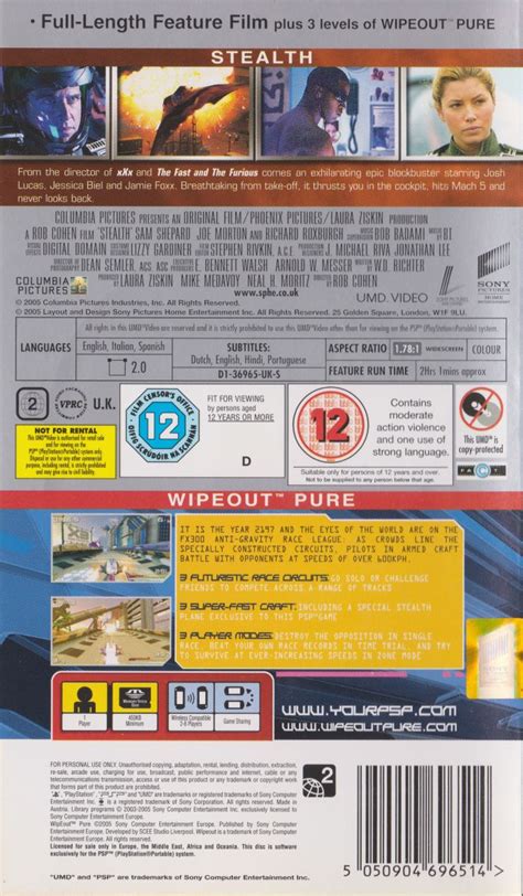 wipeout pure stealth edition  psp box cover art mobygames