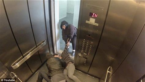 shocking elevator prank asks what you d do if you were confronted with a murder in progress