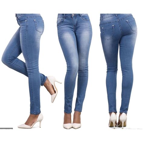 Unique Skinny Jeans Random Design Shopee Philippines