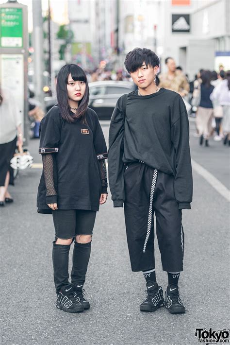 all black harajuku streetwear w never mind the xu from k to all vei