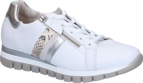 gabor comfort witte lage sneakers dames  bolcom