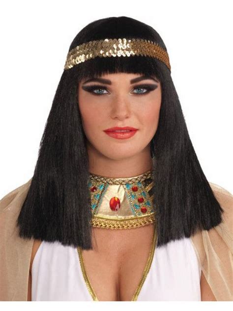 Cleopatra Wig W Headband Adult Cleopatra Wig Cleopatra Costume