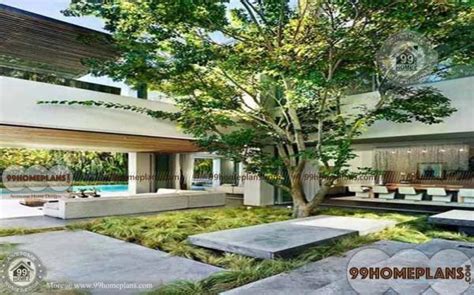 kerala home courtyard designs ideas  latest awesome garden plans