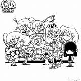Loud House Coloring Pages Printable Print Book sketch template