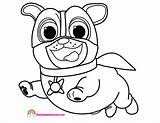 Puppy Pals Dog Coloring Pages Printable Coloriage Color Kids Captain Rolly Bingo Halloween Print Playhouse Do Christmas Fine Getcolorings Rainbow sketch template