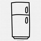 Refrigerador Refrigerator Angle Doodle Pngegg sketch template