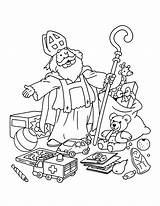 Sinterklaas Kleurplaten Speelgoed Animaatjes Plaatje Basisschool sketch template