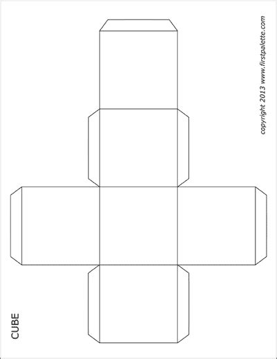 rubik cube template printable floss papers