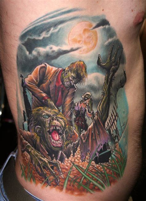images  zombie tats  pinterest zombie