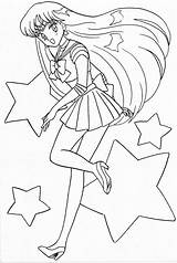 Sailor Marte Xeelha sketch template
