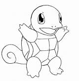 Squirtle Coloring Pages Sheets Pokemon Printable sketch template