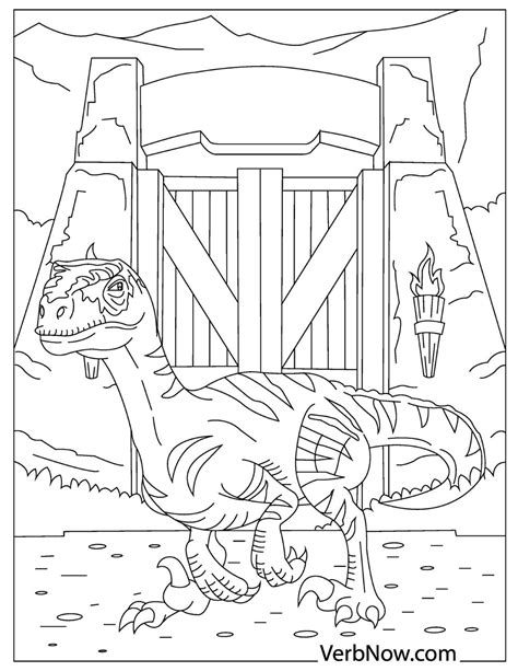 jurassic world coloring pages   printable  verbnow