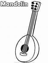 Colorear Instrumentos Musicales Colorat Instrumente Muzicale Guitarra Fichas Mandolinas Mandolina P41 Musicais Pandeiro Escuelaenlanube Flauta Trompeta Mandoline Guitarras Planse Mandolin sketch template