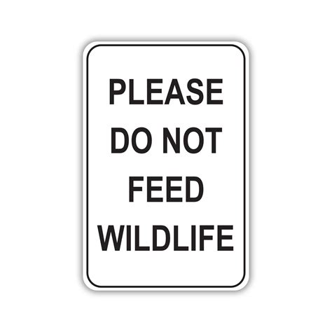 feed wildlife american sign company