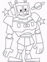 Robot Coloring Pages Kids These Understand Confident Better Machine Please Children Help sketch template