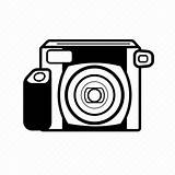 Camera Instax Icon Polaroid Fuji Instant Film Iconfinder sketch template