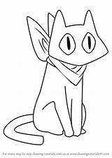 Nichijou Sakamoto Draw Step Drawing Tutorials Drawingtutorials101 Manga Cat Previous Next sketch template