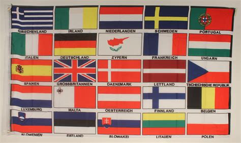 flagge fahne europa  staaten laender  cm flaggen xcm europa