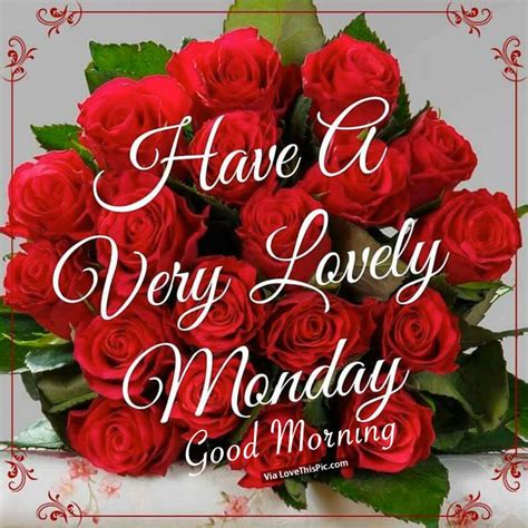 lovely monday good morning pictures