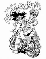 Coloring Dragon Ball Pages Popular sketch template