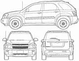 Chevrolet Equinox Blueprints 2006 Car Blueprint Drawing Drawings Vector Suv Bil Cars Request Vehicle Blueprintbox sketch template