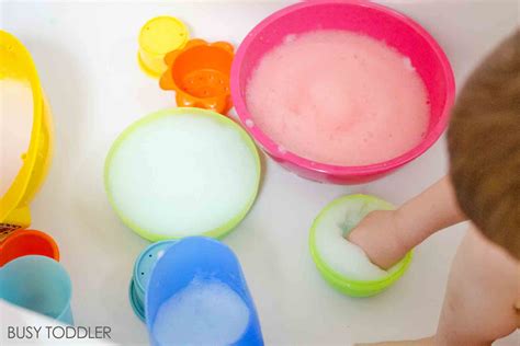 foam bath busy toddler